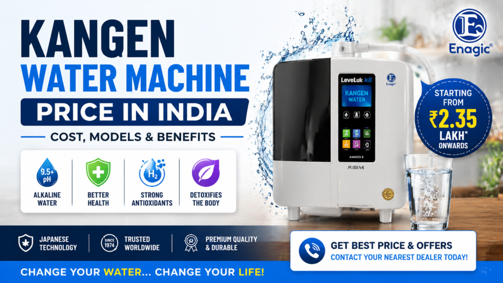 kangen water machine price